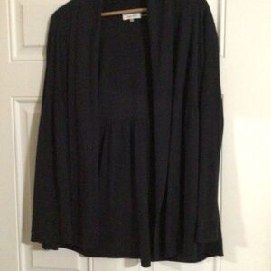 Calvin Klein draped cardigan